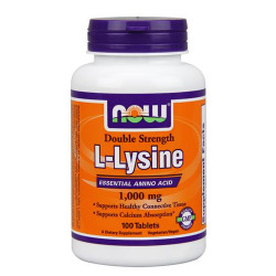 NOW l-lysine 100 tab