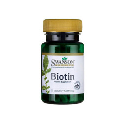 SWANSON Biotin 5000mcg 30caps